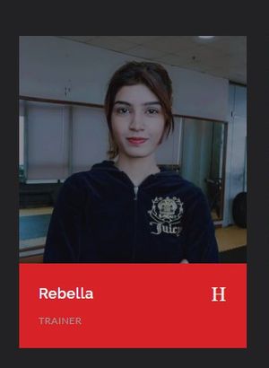 Rebella trainer Hard Knocks Fitness Lahore