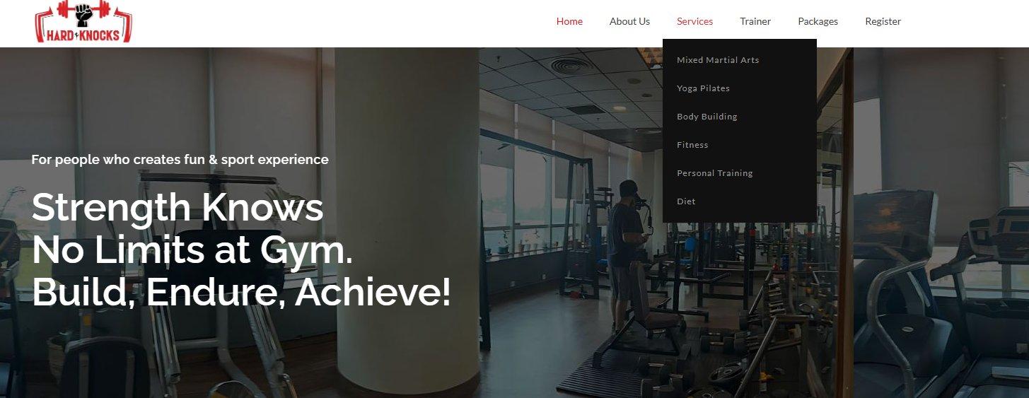 Hard Knocks gym floor Arfa Tower Lahore